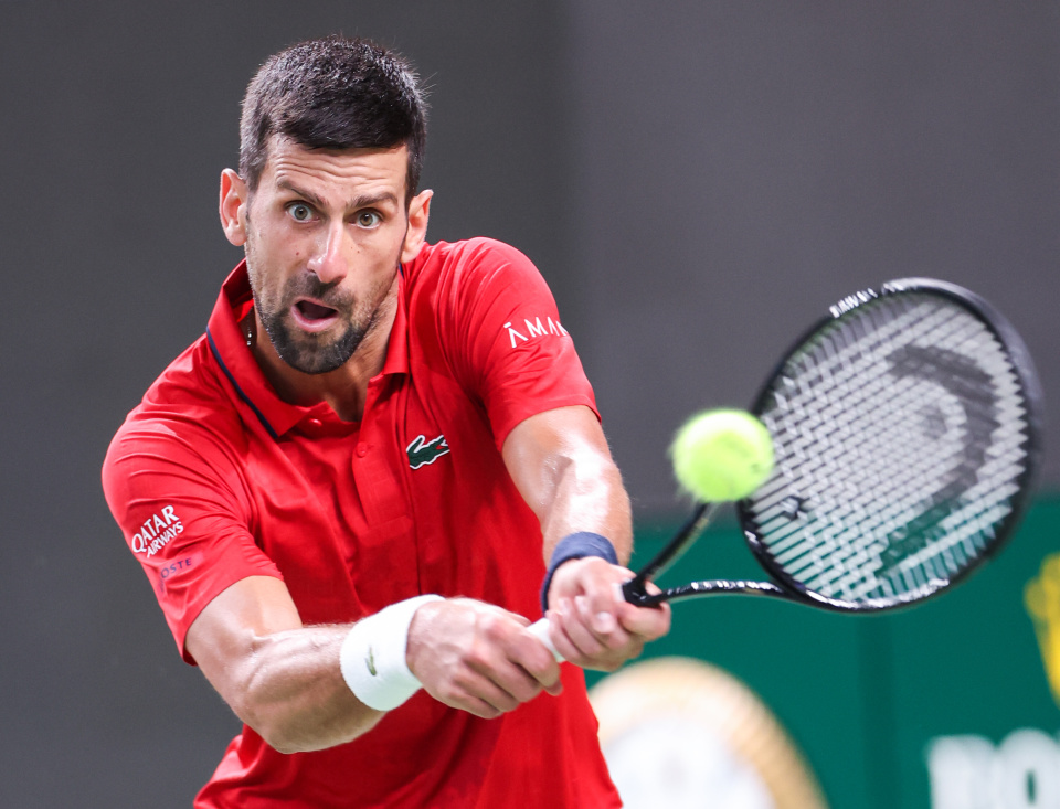 德约在离场, 带伤作战的 德约在离场, 带伤作战的